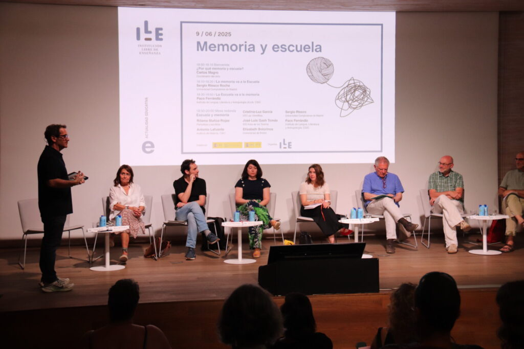 Mesa redonda «Memoria y escuela»